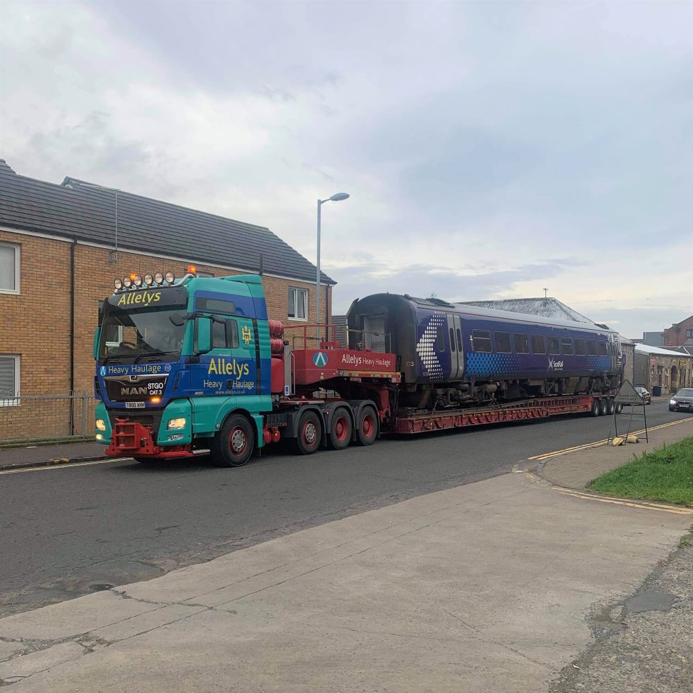 First Arrival at Brodie Engineering's Caledonia Works